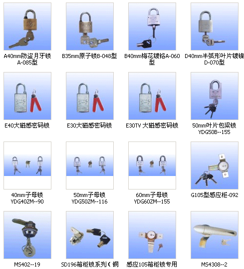 熱銷鎖具