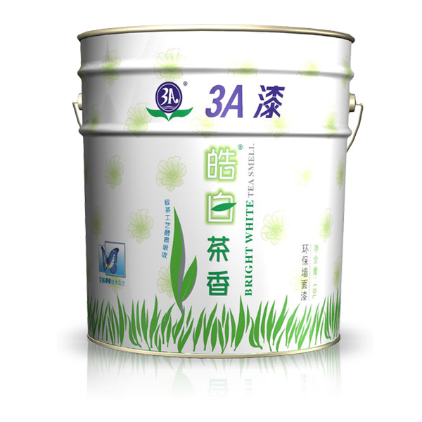供應3A皓白茶香環保墻面漆