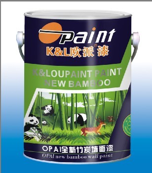 中國環保品牌油漆涂料 OPAI全效竹炭墻面漆