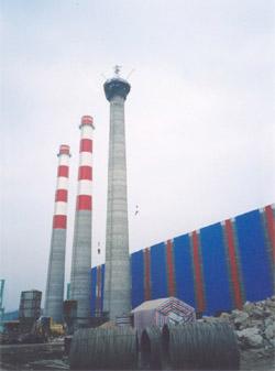 煙囪抹灰，煙囪加固