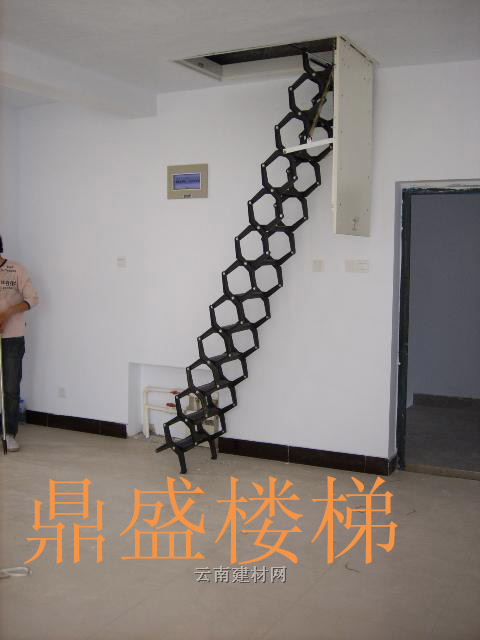 閣樓伸縮樓梯，D-S2010新款，鼎盛制造