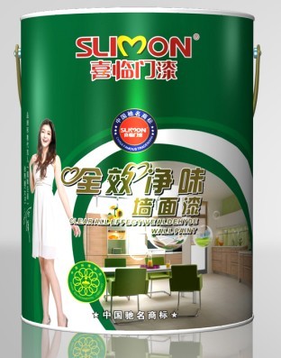中國品牌油漆喜臨門全效凈味墻面漆
