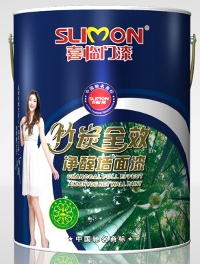 中國品牌油漆 喜臨門竹炭全效凈醛墻面漆