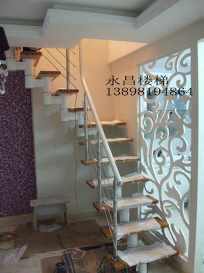 永昌樓梯廠批發按裝閣樓樓梯實木樓梯鋼木樓梯