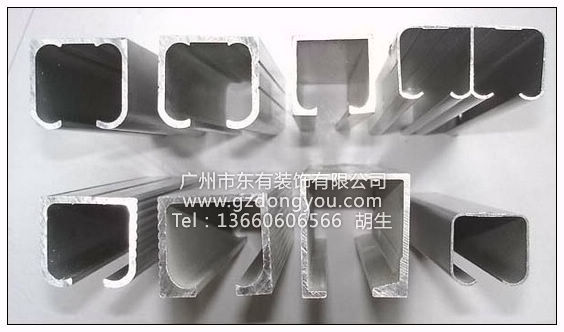 鋁合金窗簾導軌型材(No.186)