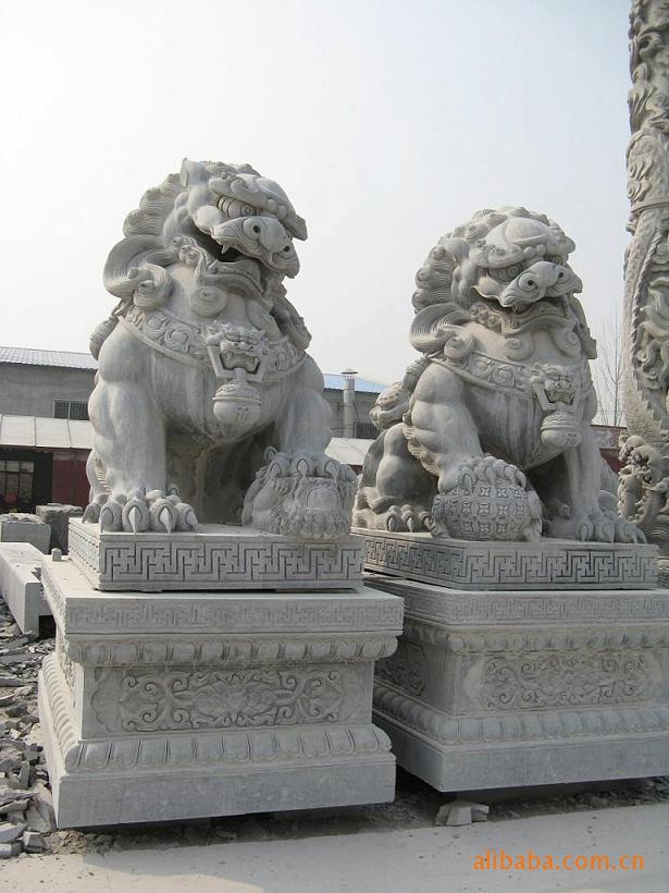 石獅子，北京獅，港獅，門獅，蹲獅，走獅，臥獅