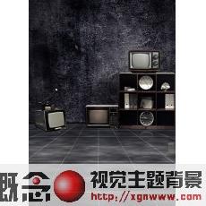 墻壁舞臺婚紗影樓背景手繪544