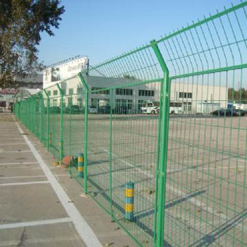 安平邦盾生產銷售邊框圈地，道路，工廠 護欄網