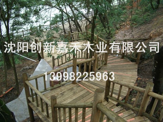 創新嘉禾防腐木圍欄