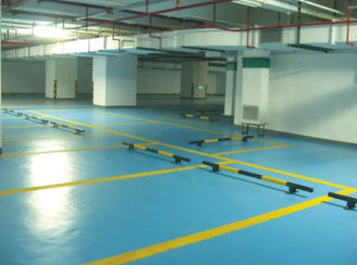 廣州停車場環氧坡道地坪漆