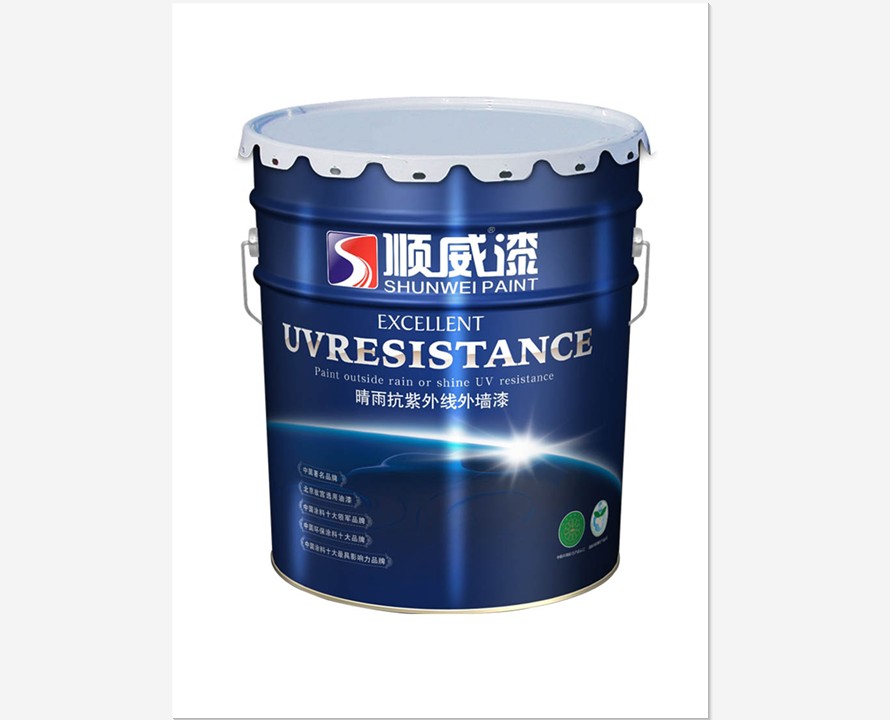 3C認證品牌油漆涂料|順威漆 全天候晴雨抗紫外線外墻漆