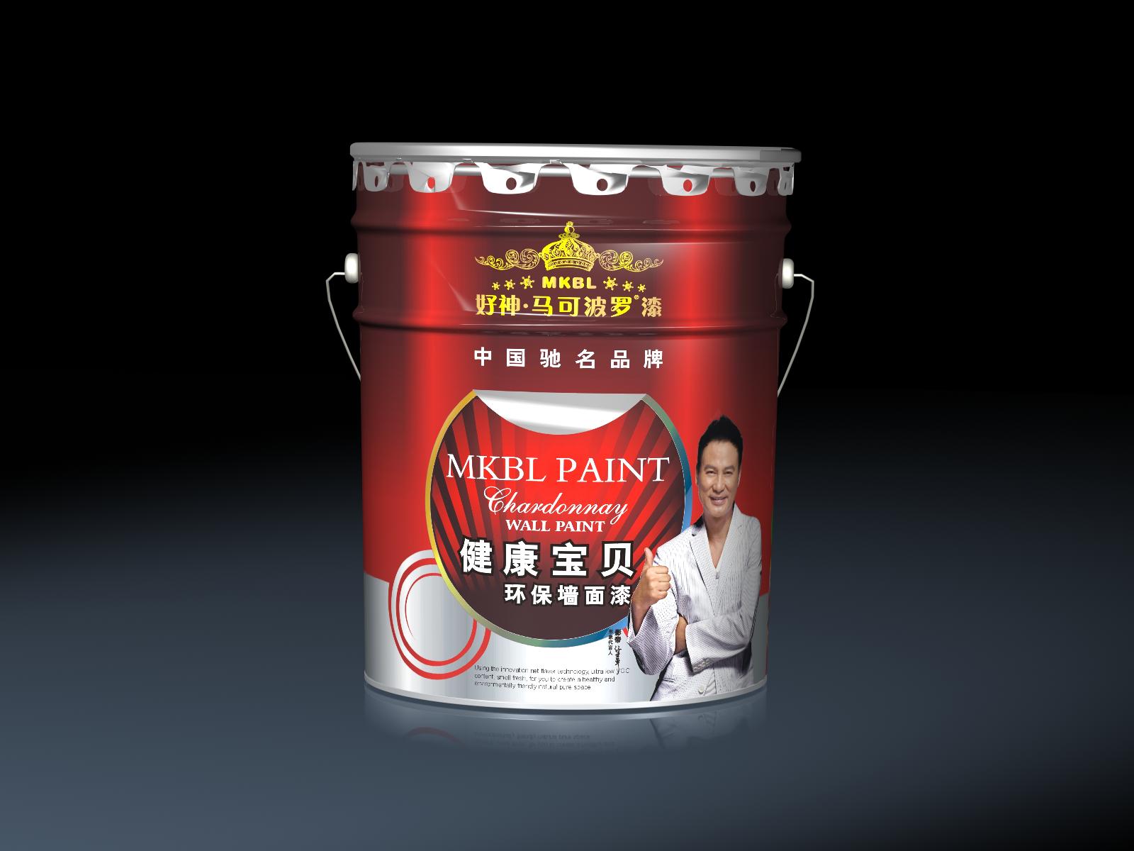 中國乳膠漆品牌馬可波羅健康寶貝環保墻面漆