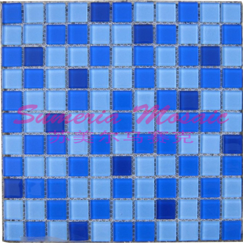 供應順德區(qū)建筑材料20*20mm 游泳池馬賽克生產