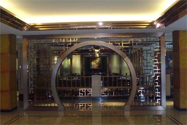 不銹鋼酒店裝飾屏風隔斷