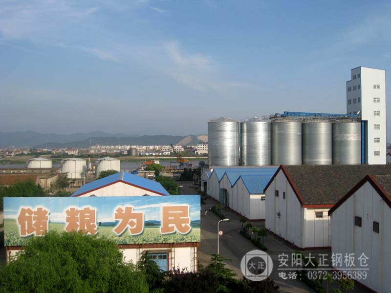 武漢鋼板倉 大正鋼板倉