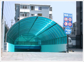 陽光板雨棚，陽光板雨棚建設，陽光板雨棚搭建