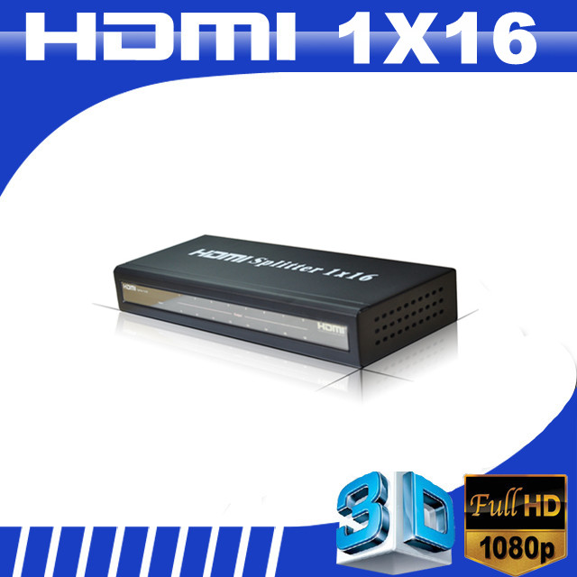 歐規HDMI分配器1.3b一拖十六工業級
