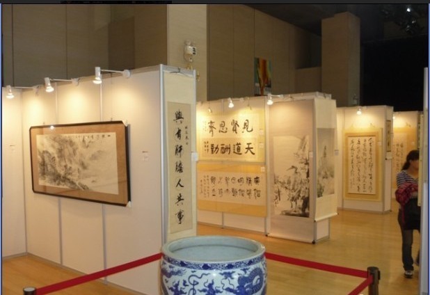 學校宣傳屏風企業活動屏風政府宣傳展架招聘會隔斷屏風