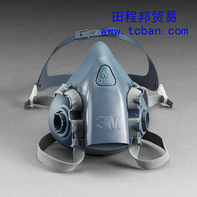 3M7502舒適型硅質半面具