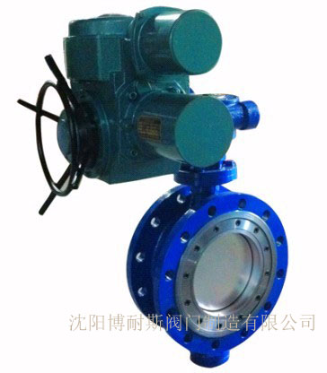 電動(dòng)蝶閥，三偏心多層次硬密封電動(dòng)蝶閥