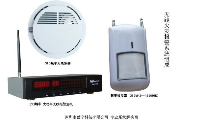 沃爾瑪驗廠專用煙霧報警器 無線煙霧火災報警器