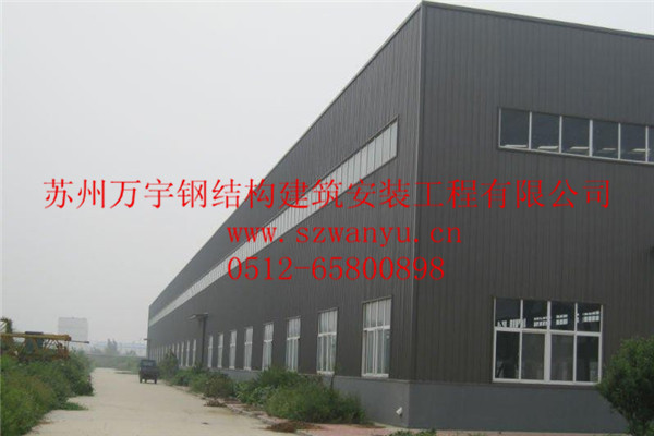 常州展廳管桁架鋼結構廠房加工設計制作