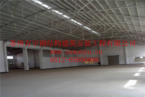 蘇州常州網架管桁架輕鋼鋼結構廠房設計制作