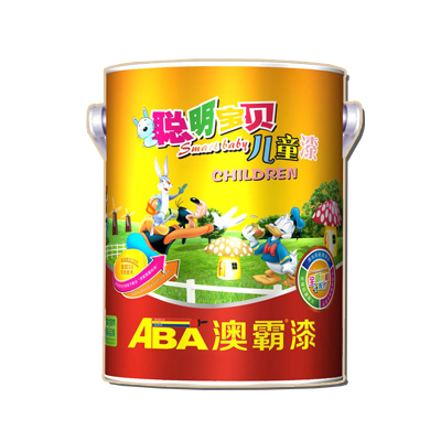 ABA澳霸漆聰明寶貝兒童漆。兒童漆加盟