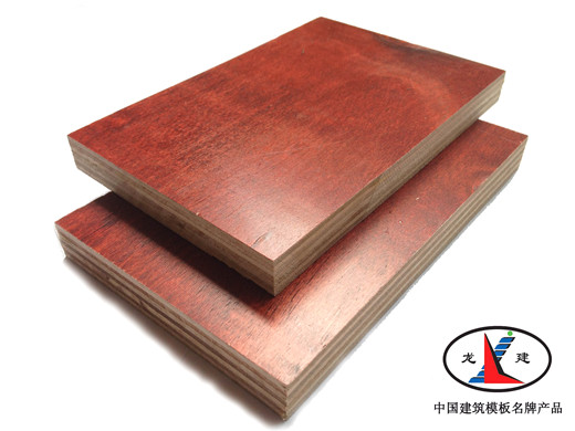 龍建牌涂膠模板 膠合板出口中國建筑模板名牌產(chǎn)品