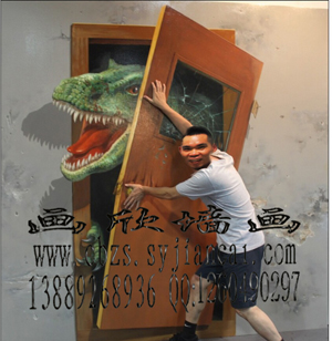 長春3D立體畫、國畫、壁畫