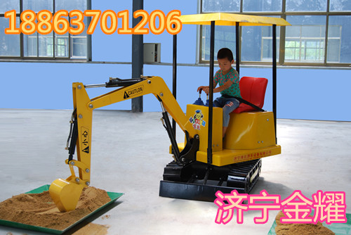【游樂挖掘機】兒童愛玩的模擬挖掘機游樂設備
