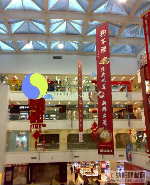 商場(chǎng)懸掛廣告條幅電動(dòng)升降吊鉤提升設(shè)備