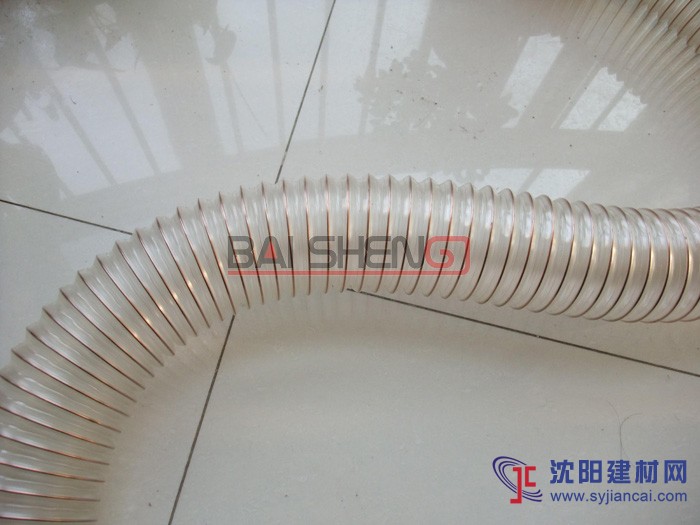 柔性吸氣管，吸廢氣鋼絲軟管，吸工業(yè)油煙軟管