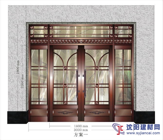 寬甸銅門批發