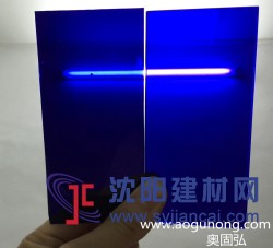 電焊面罩用藍色鈷玻璃