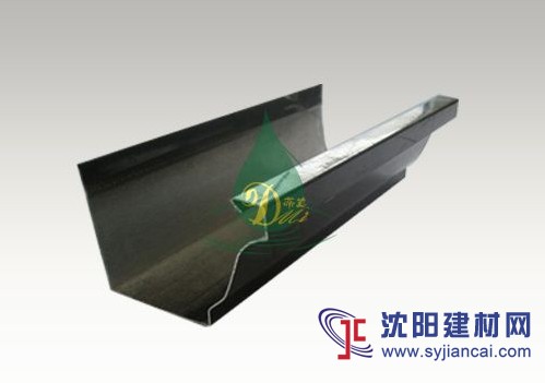 廠家生產別墅用鋁合金排水槽 挑檐天溝 排水管