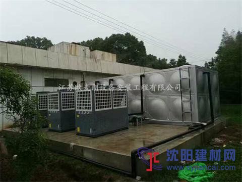 寶應高郵江都員工浴室空氣能熱水工程
