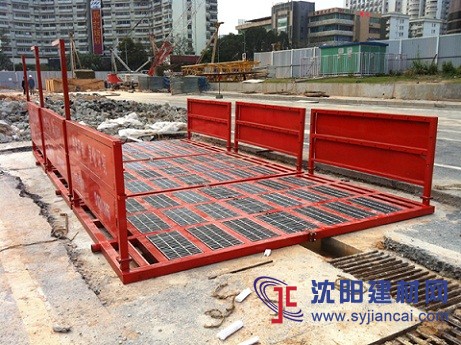 襄州建筑工地洗車臺，滾軸洗車機