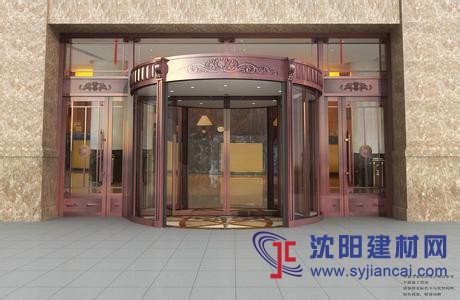 旋轉門維修維保自動門肯德基門門禁系統石家莊旋轉門有