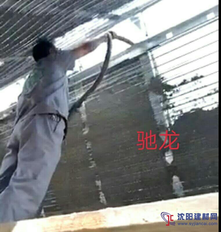 有筋擴張網(wǎng)墻體澆注