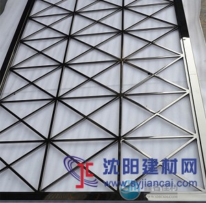 不銹鋼屏風供應商 酒店不銹鋼裝飾材料丨鏡面黑鈦屏風