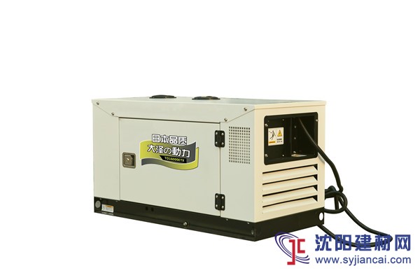 10KW車載靜音柴油發電機水循環冷卻
