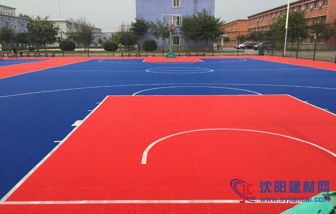 懸浮拼接地板幼兒園籃球場運動場所