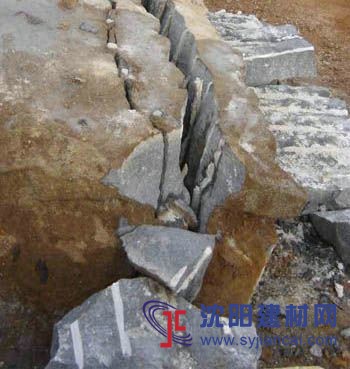 玉門巖石破石劑，礦石膨脹劑，靜態(tài)無聲破碎劑
