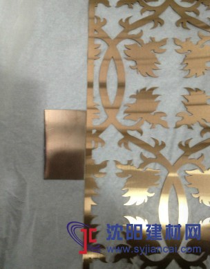 304古銅不銹鋼屏風定做