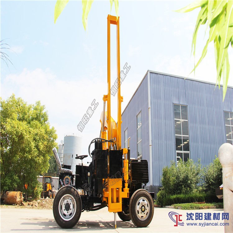 供應小四輪護欄打樁機 公路護欄打拔鉆一體機