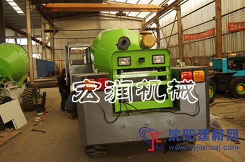 優質重卡混凝土攪拌車   混凝土自動上料攪拌機