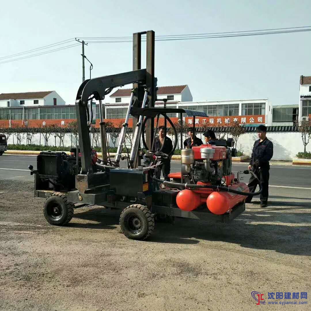 打拔鉆一體機(jī)  公路護(hù)欄打樁機(jī)設(shè)備  全液壓護(hù)欄打