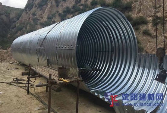 鋼波紋涵管廠家直銷整裝波紋涵管公路波紋涵管