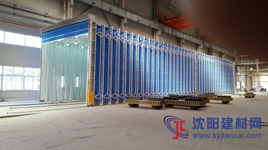 定做各種型號伸縮移動噴漆房環保設備廠家